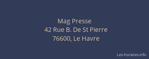 Mag Presse