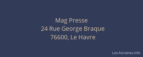 Mag Presse