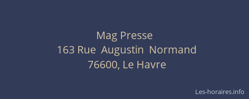 Mag Presse
