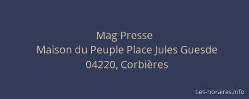 Mag Presse