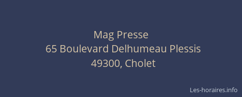 Mag Presse