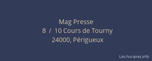 Mag Presse