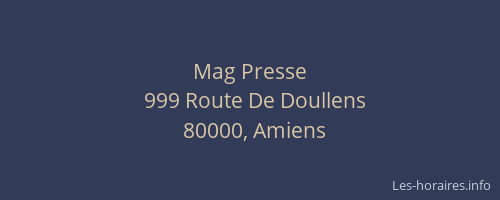Mag Presse