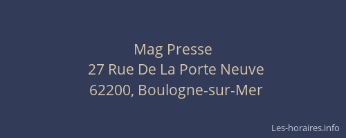 Mag Presse