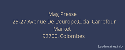 Mag Presse