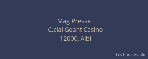 Mag Presse