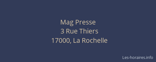 Mag Presse