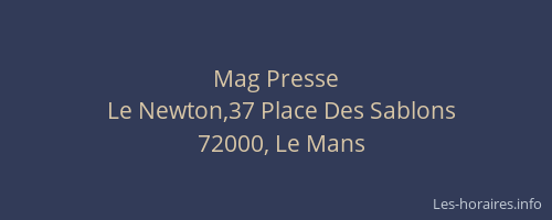 Mag Presse