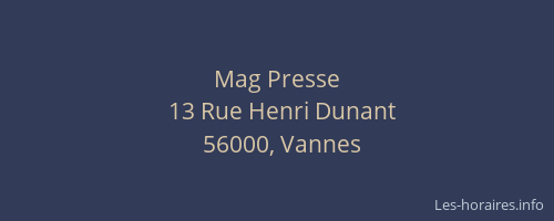 Mag Presse