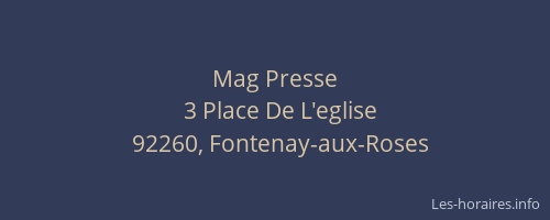 Mag Presse