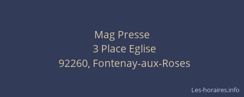 Mag Presse