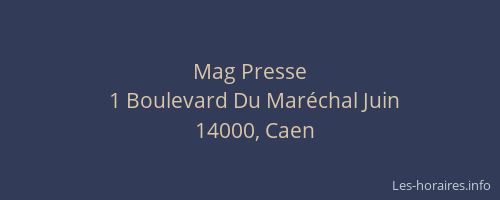 Mag Presse