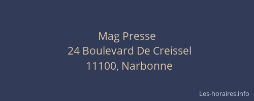 Mag Presse