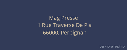 Mag Presse