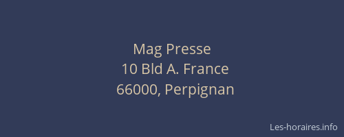 Mag Presse