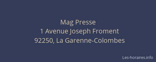 Mag Presse