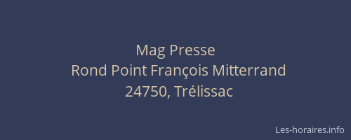 Mag Presse