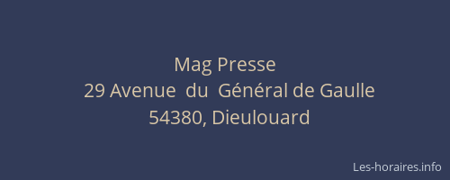 Mag Presse