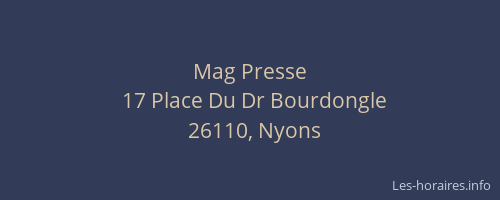 Mag Presse