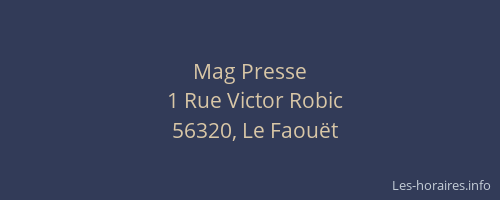Mag Presse