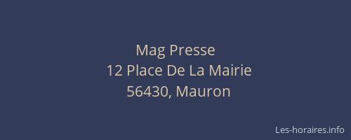 Mag Presse
