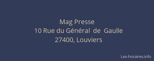 Mag Presse