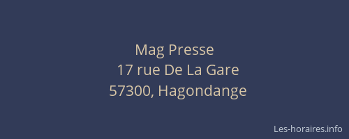 Mag Presse