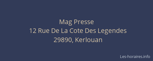 Mag Presse