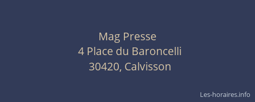 Mag Presse