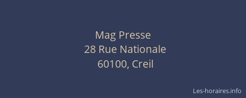 Mag Presse