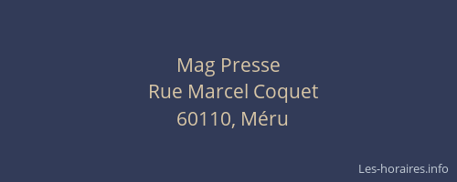 Mag Presse