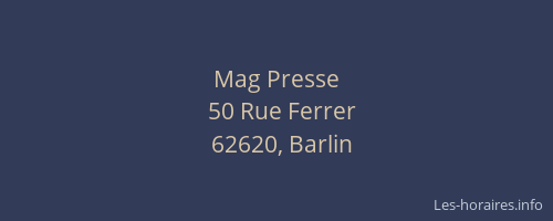 Mag Presse