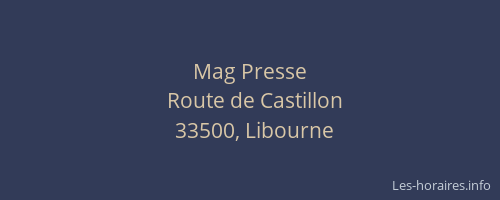 Mag Presse