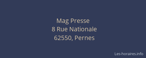 Mag Presse