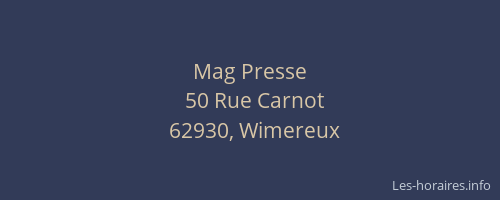 Mag Presse