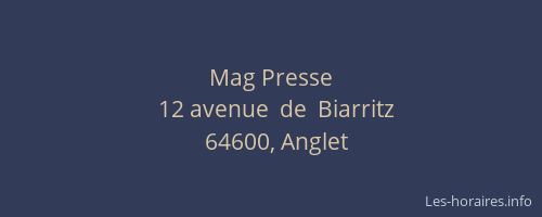 Mag Presse