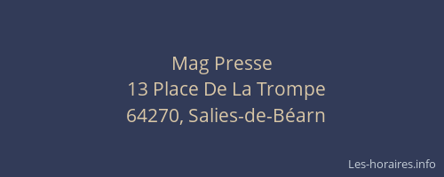 Mag Presse