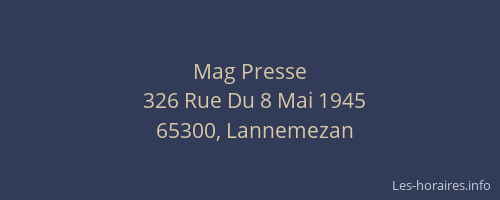Mag Presse