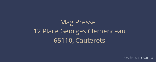 Mag Presse