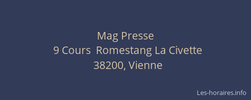 Mag Presse