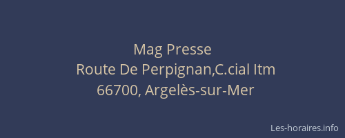 Mag Presse