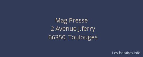 Mag Presse