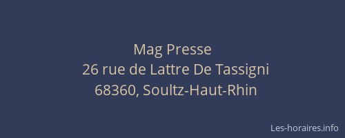 Mag Presse