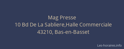 Mag Presse