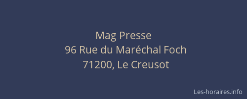 Mag Presse