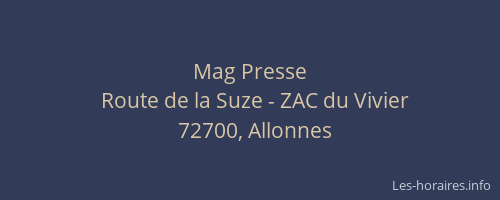 Mag Presse