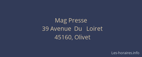 Mag Presse