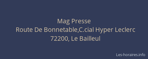 Mag Presse