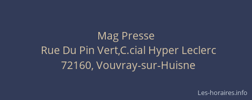 Mag Presse