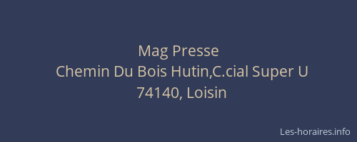 Mag Presse